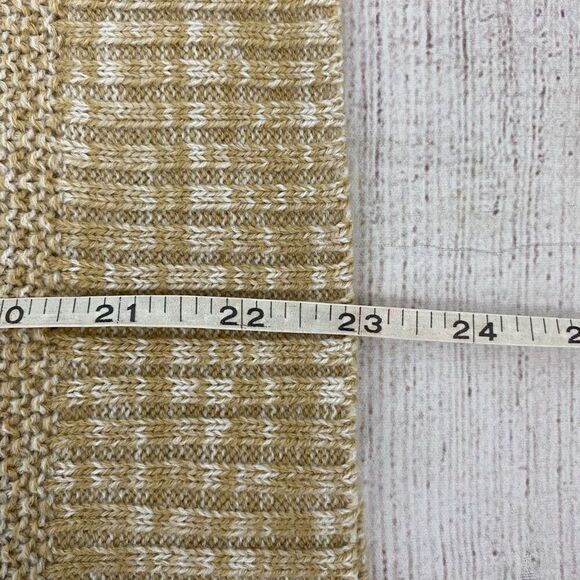 Time and Tru flutter sleeve women’s XS 0-2 NWT Longsleeve Crewneck tan sweater - Picture 11 of 11